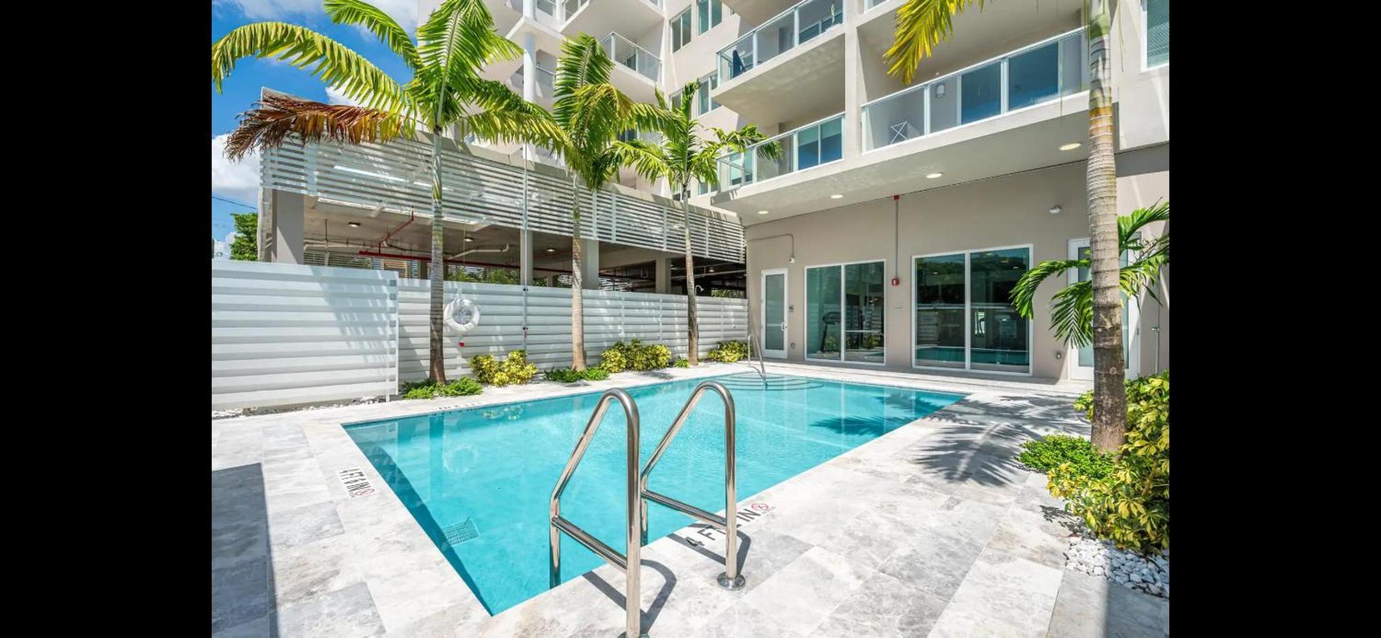 Miami Wood Apart Hotel New 2024 - Private Terrace - Free Garage - Beach 5 Min Χόλιγουντ Εξωτερικό φωτογραφία